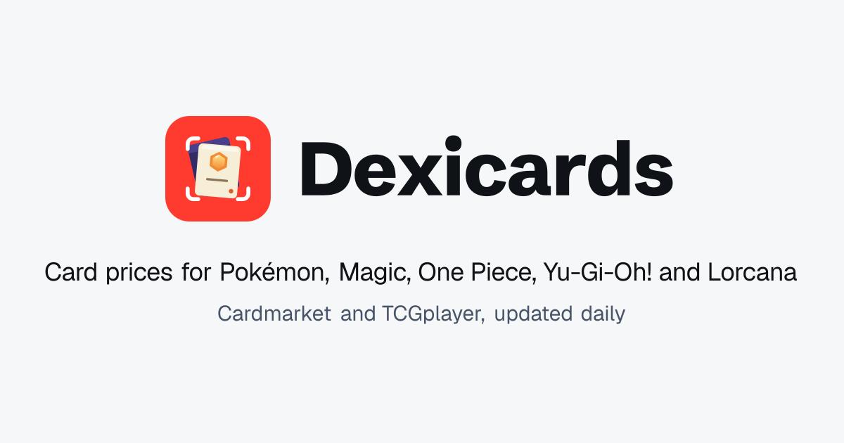 Magic: The Gathering card prices, sets and card lists | Dexicards